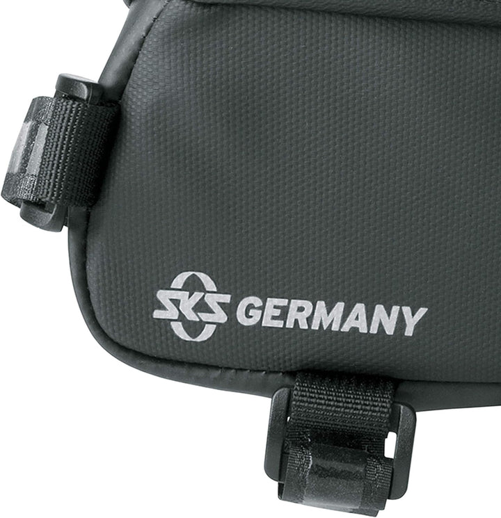 SKS GERMANY EXPLORER Fahrradtasche, Fahrradzubehör (Satteltasche aus gummiertem, wasserabweisendem G