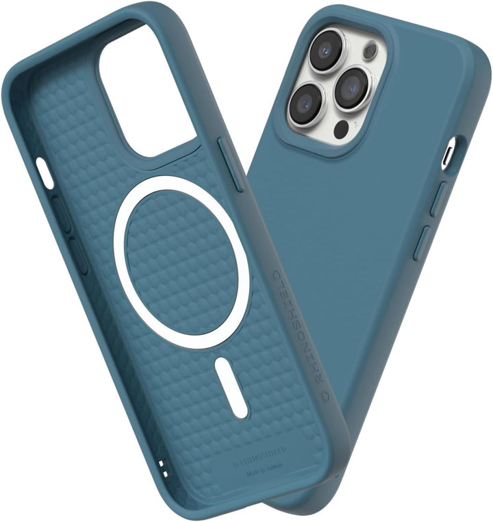 RhinoShield Case kompatibel mit [iPhone 13 Pro] | SolidSuit - MagSafe-kompatibel -Stossdämpfende & s