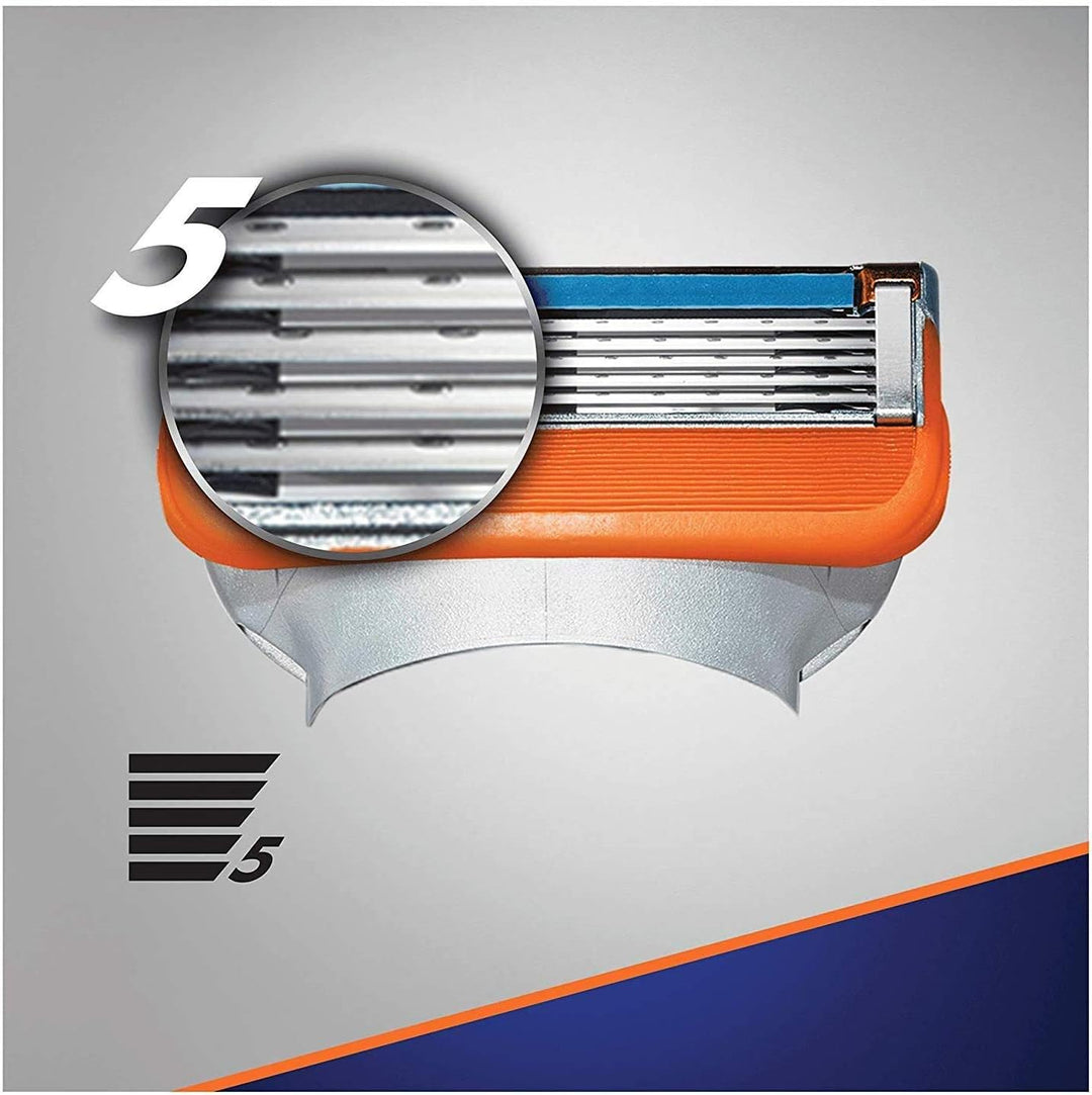 Gillette Fusion 5 Rasierer Herren mit Trimmerklinge für Präzision und Gleitbeschichtung, Rasierer +