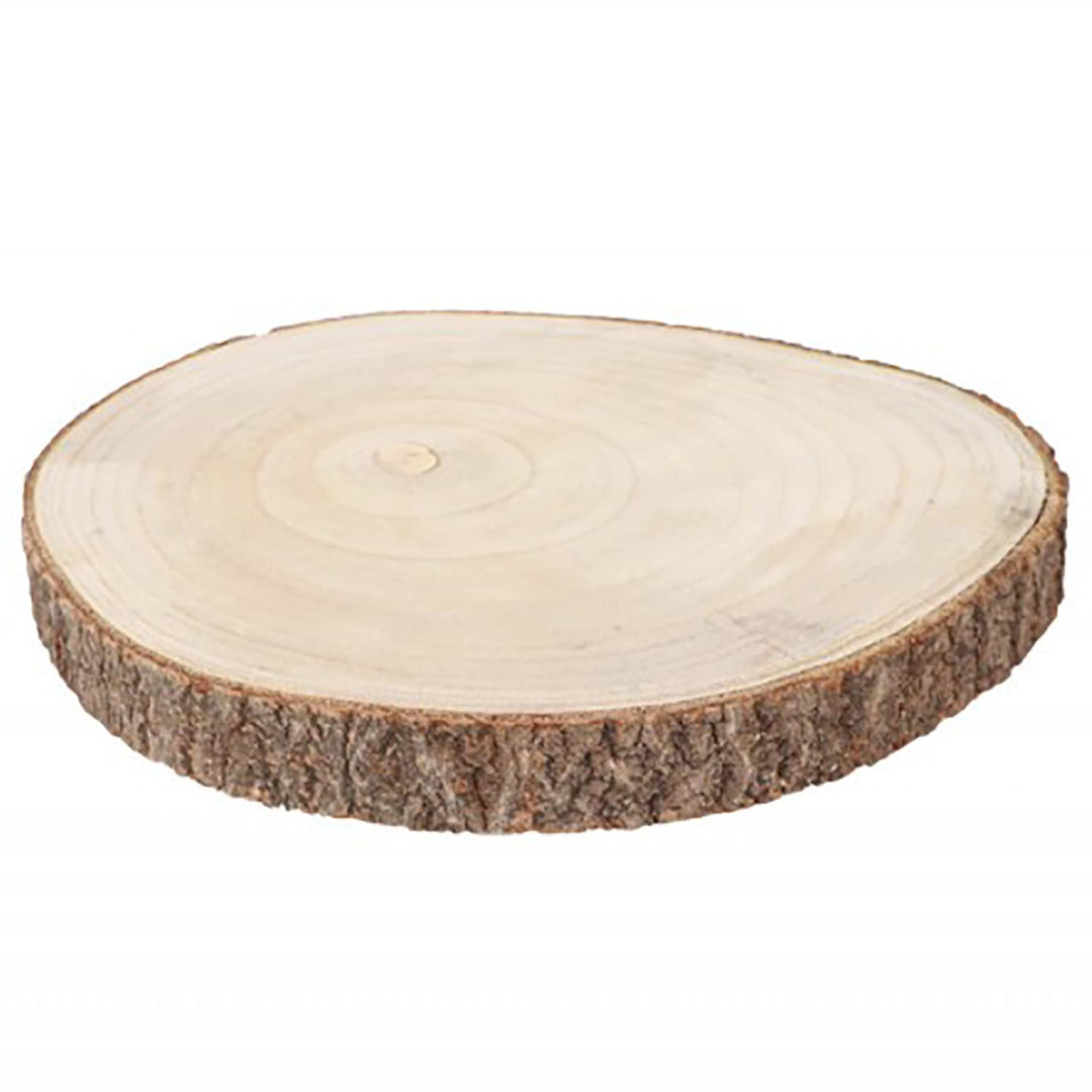 Chaks Extra grosser runder Holzring 3,5 cm natürlich flach Ø 32 – 36 cm