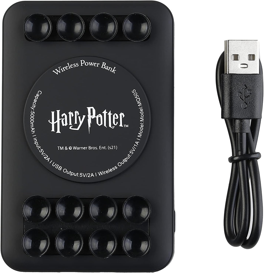 Harry Potter Powerbank 5000 mAh Plattform 9 3/4 Wireless 5 W Powe rbank XS 5000, externes Ladegerät