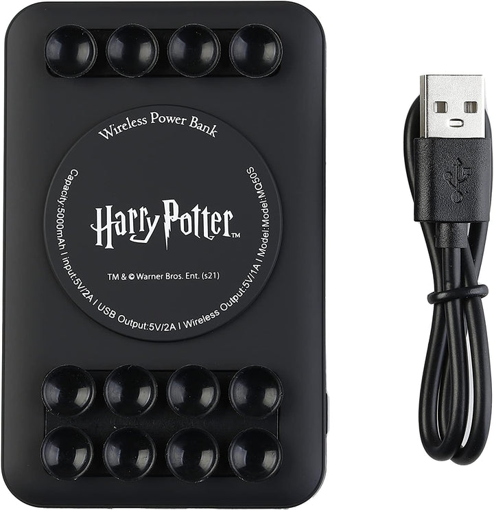 Harry Potter Powerbank 5000 mAh Plattform 9 3/4 Wireless 5 W Powe rbank XS 5000, externes Ladegerät