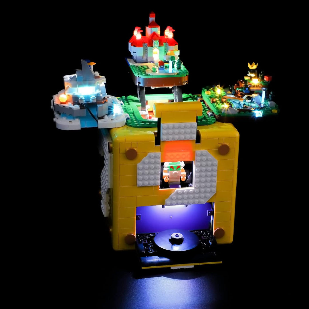 BRIKSMAX Led Beleuchtungsset für Lego Super Mario Super Mario 64 Question Mark Block - Compatible wi
