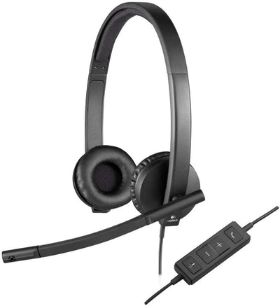 Logitech 981-000575 Headset H570e Stereo fürs Büro und Home-Office, B-WARE, BULK