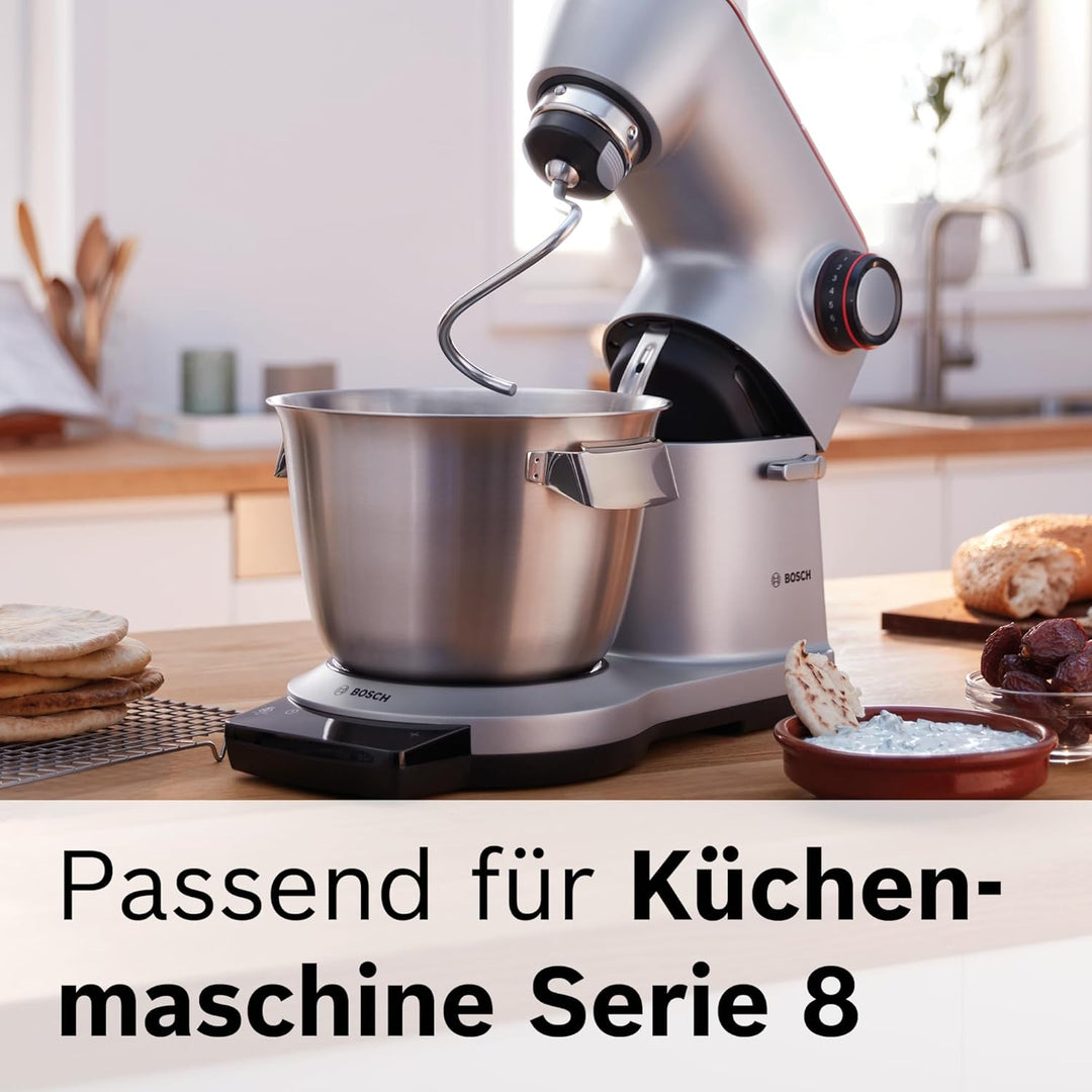 Bosch Mixer-Aufsatz MUZ9MX2, Füllmenge 2,3 L, ThermoSafe Glas, spülmaschinengeeignet, perfekt für Cr