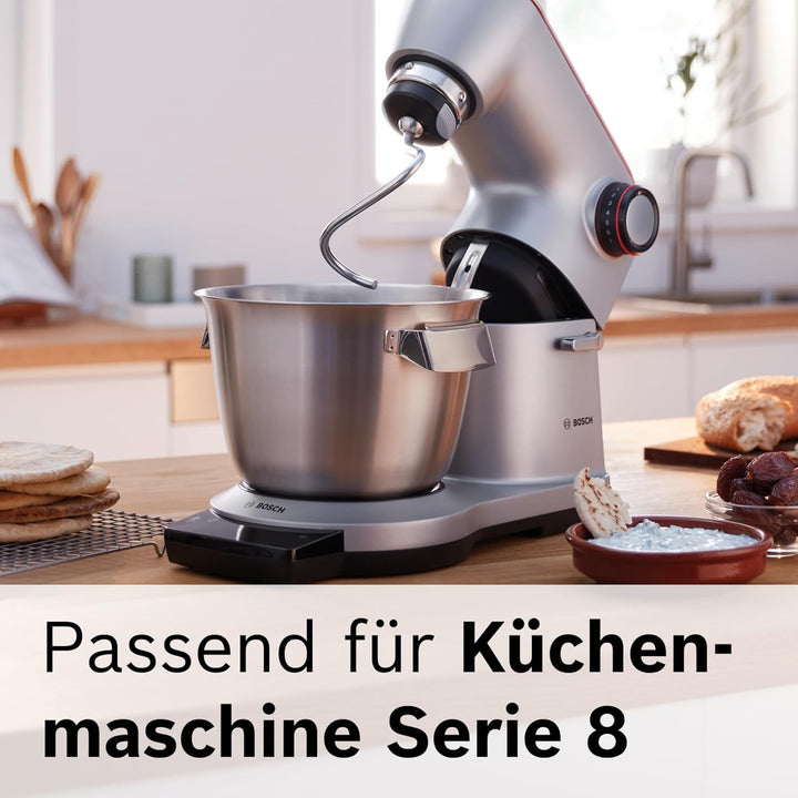 Bosch Mixer-Aufsatz MUZ9MX2, Füllmenge 2,3 L, ThermoSafe Glas, spülmaschinengeeignet, perfekt für Cr