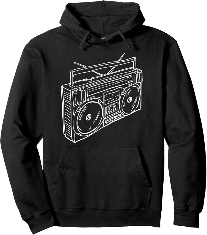 Musik Stereo-Hip-Hop Pullover Hoodie