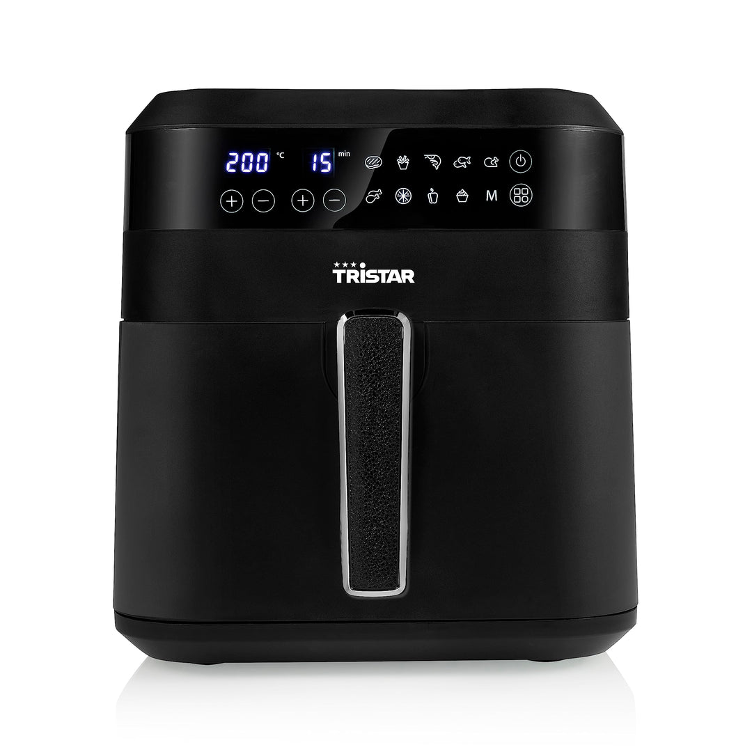 Tristar FR-6999 Digitale Heissluftfritteuse XXL – 6 L – 62,2% weniger Energieverbrauch – 1,5 kg Pomm