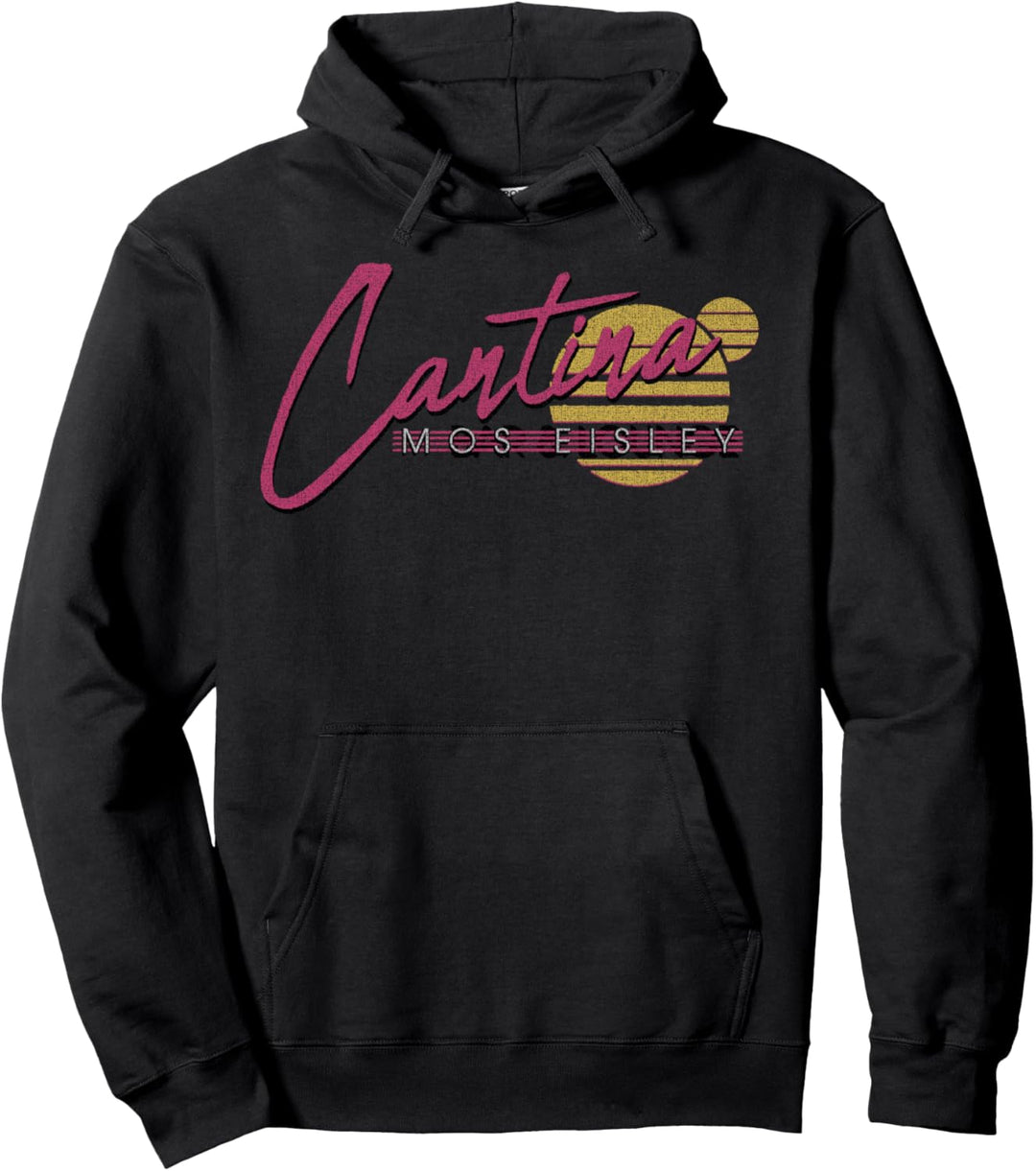 Star Wars Mos Eisley Cantina Retro Sunset Logo Pullover Hoodie