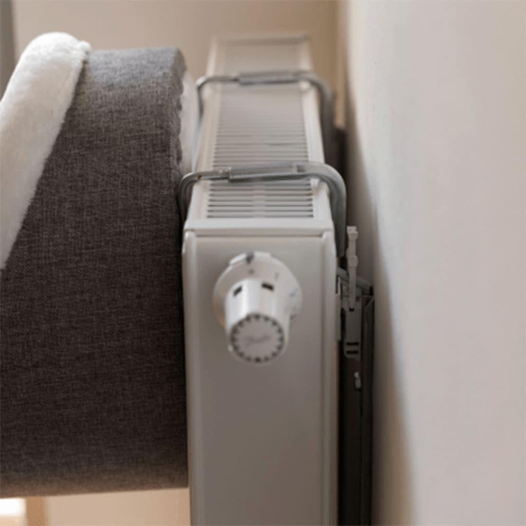 Trixie 43144 Hängehöhle für Heizkörper, rund, ø 38 × 34 cm, weiss/grau