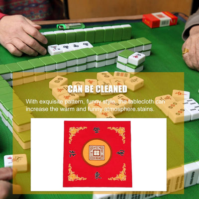 NUOBESTY 1stk Mahjong-tischdecke Mahjong-Decke Spieltischläufer Gaming-tischdecke Abdeckungen Für Ma