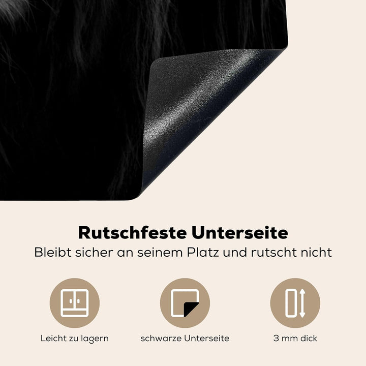 Herdabdeckplatte Einteilig Küche Herdabdeckung Induktionsfeld Ceranfeld Herdabdeckplatten Vinyl Matt