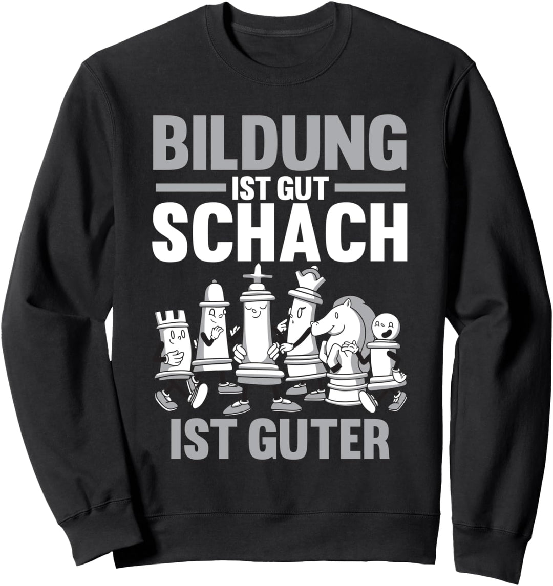 Katzen Schach Sweatshirt