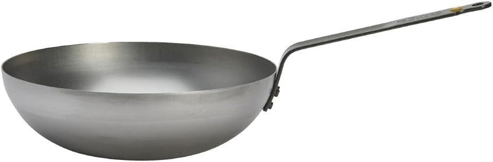 DE BUYER Wokpfanne aus Eisen, Durchmesser 28 cm