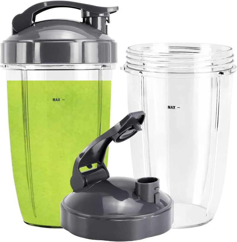 2er-Pack für 24-oz-Mixer-Ersatzbecher für Original NutriBullet Pro 900 W 600 W Extractor Blade Juice