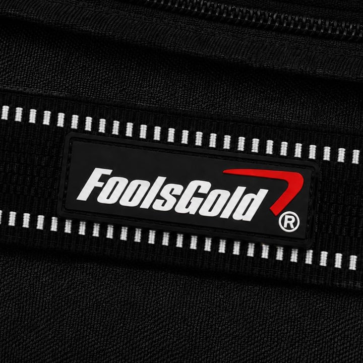 Foolsgold Extra grosse 120L Reisetasche Holdall Tasche Schwarz, Schwarz