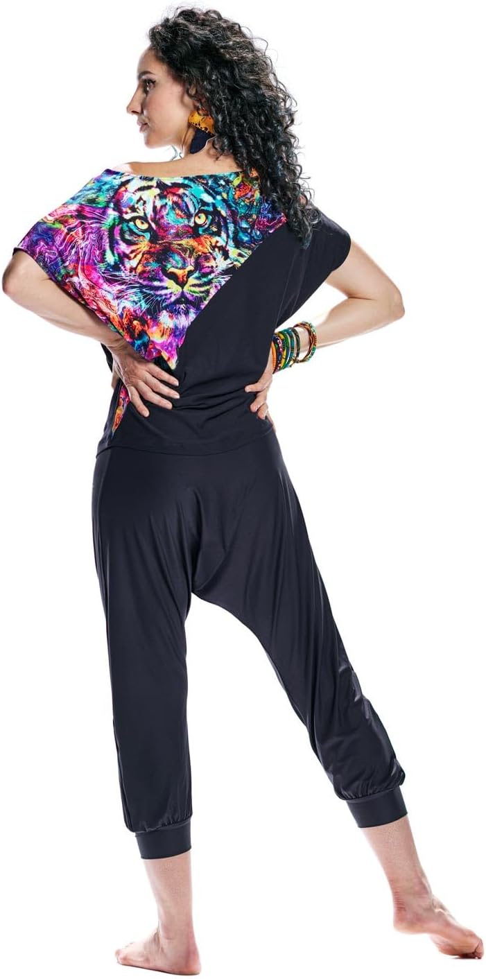 WINSHAPE Damen Functional Light and Soft Dance-top Dt108ls, Dance Style T-Shirt S Mehrfarbig, S Mehr