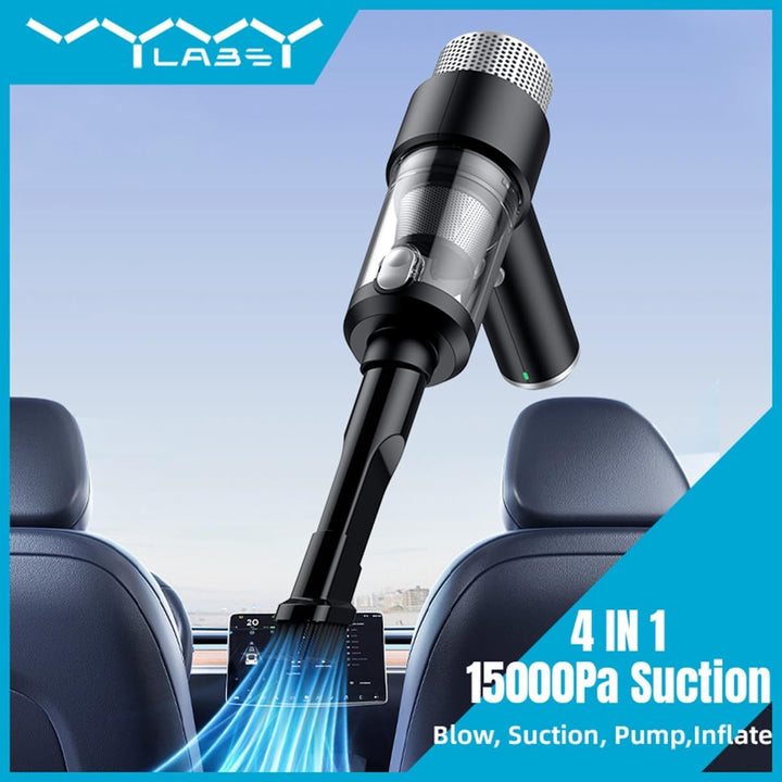 Handheld Car Vacuum Cleaner 15000 Pa with One-Button Dust Discharge (Blow/Suction) Mini/Tragbar/Aufl