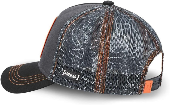 Tracker Kappe Herren Dragon Ball Z, Cap Herren, Majin Buu, Langlebig, Schwarz, Einheitsgrösse