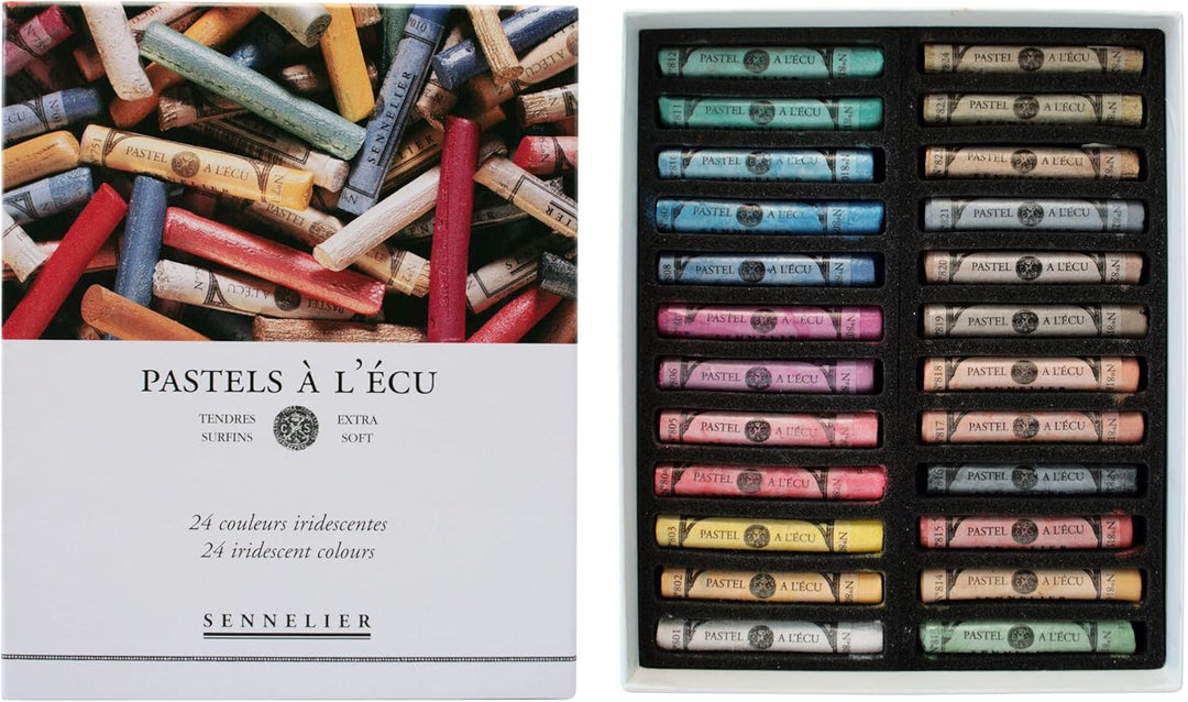 SENNELIER Extraweiches Pastell-Set, 24 Stück, mehrfarbig 1 stück (1er Pack) Mehrfarbig, 1 stück (1er
