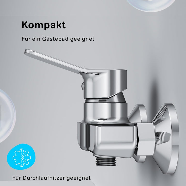 AM.PM X-Joy FXA20000 Duscharmatur mit Einhebelmischer, Mischbatterie Dusche, Einhand-Brausebatterie,