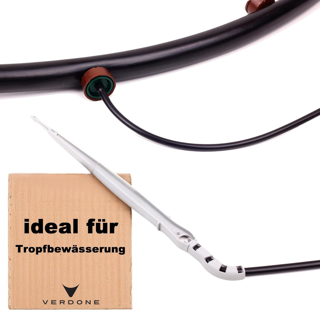 PE Rohr 16mm 25m PN6 (6 Bar) für Bewässerung – Wasserleitung für Gartenbewässerung, Verlegerohr für