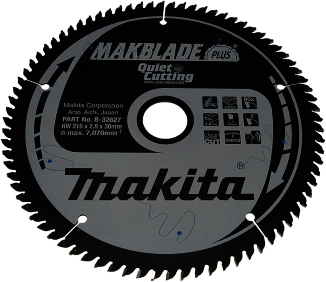 Makita Makblade+ Saegeblatt, 216 x 30 mm, 80Z, B-32627