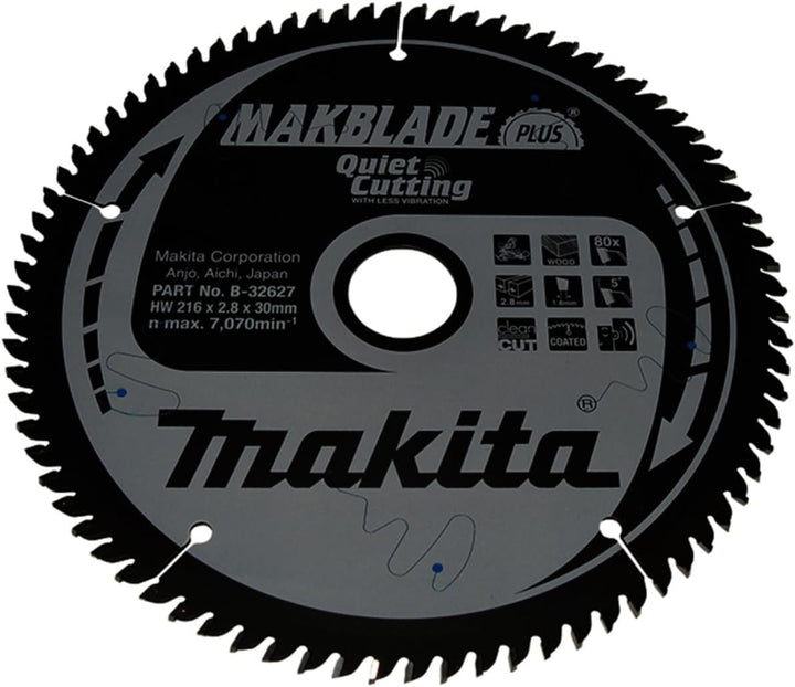 Makita Makblade+ Saegeblatt, 216 x 30 mm, 80Z, B-32627