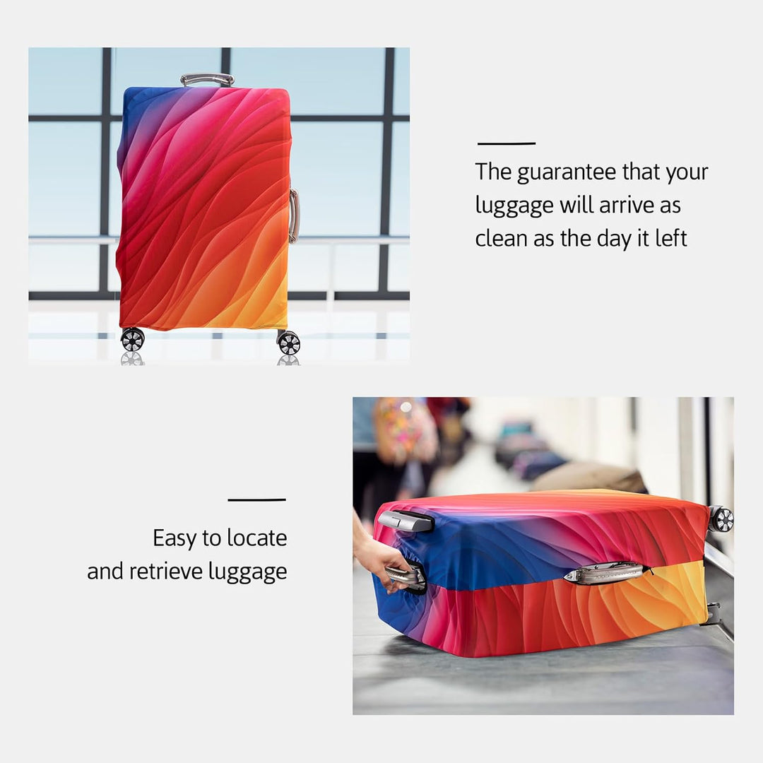 OrgaWise Kofferhülle Luggage Cover Gepäck Cover Gepäckabdeckung for Travel Luggage Schutzhülle Koffe