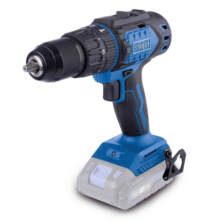 Scheppach Akku Schlagbohrschrauber BC-CD60-X | Drehmoment 60Nm | Schnellspannbohrfutter 1,5-13mm | D