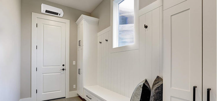 CAMRY AD 7714 Adler Keramik-Wandheizlüfter, Sensor für Offenes Fenster, Wochenzeitschaltuhr, Digital