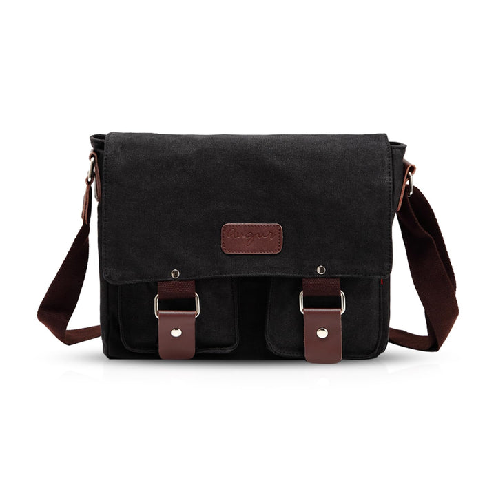 FANDARE Neu Retro Messenger Bag Umhängetasche Schultertasche 14 Zoll Laptoprucksäcke Herren Tasche K