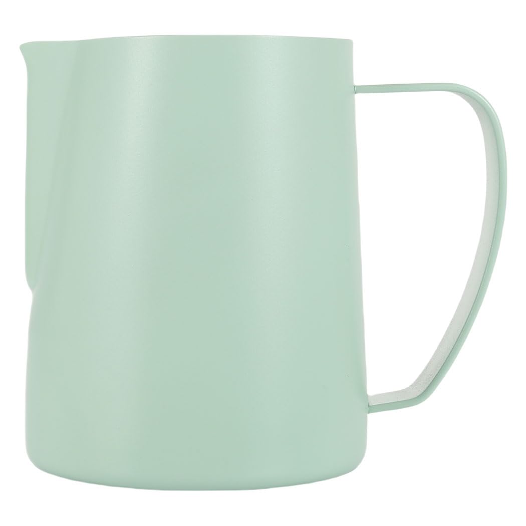 Milchaufschäumkrug, 600 ml, Edelstahl, Espresso-Dampfkrug, Milchaufschäumer für Kaffee, Cappuccino,