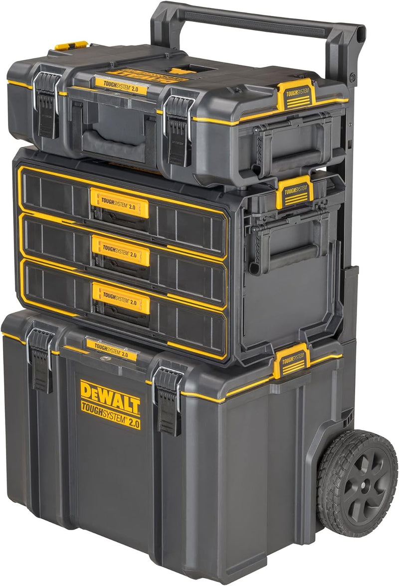 Dewalt ToughSystem 2.0 DWST08330-1 (Modul mit 3 flachen Schubfächern aus schlagfestem Kunststoff, ku