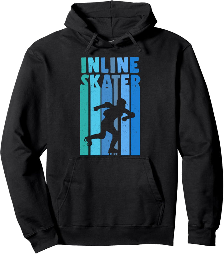 Inline Skater Skate Rollerblader Blades Skating Geschenk Pullover Hoodie