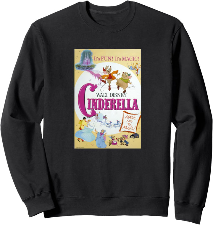 Disney Cinderella Vintage Poster Sweatshirt
