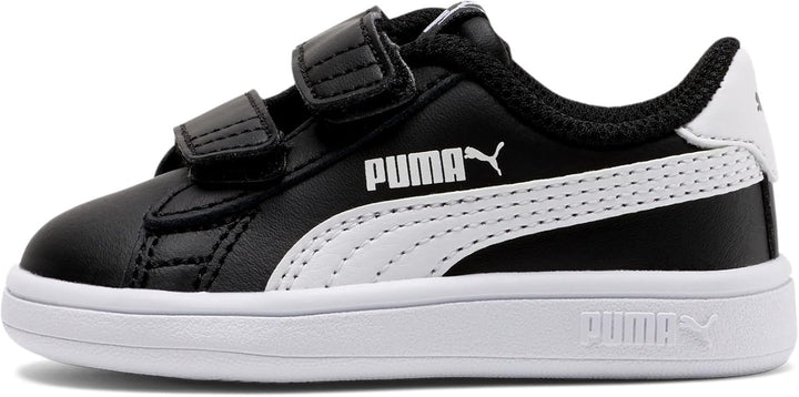 PUMA Unisex Baby Smash V2 L V Inf Sneaker 20 EU Puma Black Puma White, 20 EU Puma Black Puma White