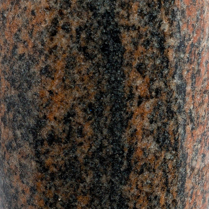Afterglow Stilvolle Grabvase Classic aus echtem Granit Gneis Barap Halmstad Höhe 20 cm/Ø 10 cm Grabs