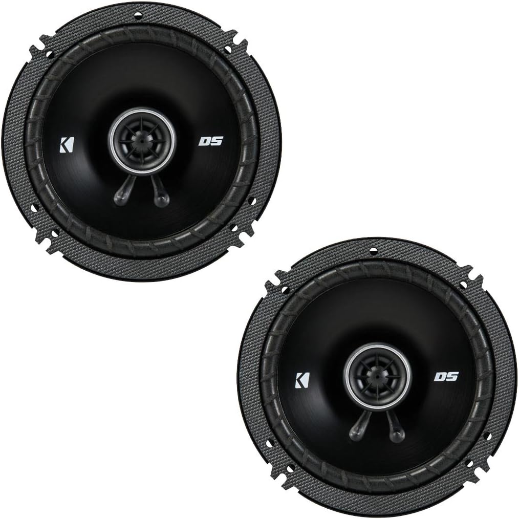 KICKER Paar 43DSC6504 DSC650 DSC650 16,5 cm 240 Watt 2-Wege Autoradio Lautsprecher 4 Ohm DS650 Nur e