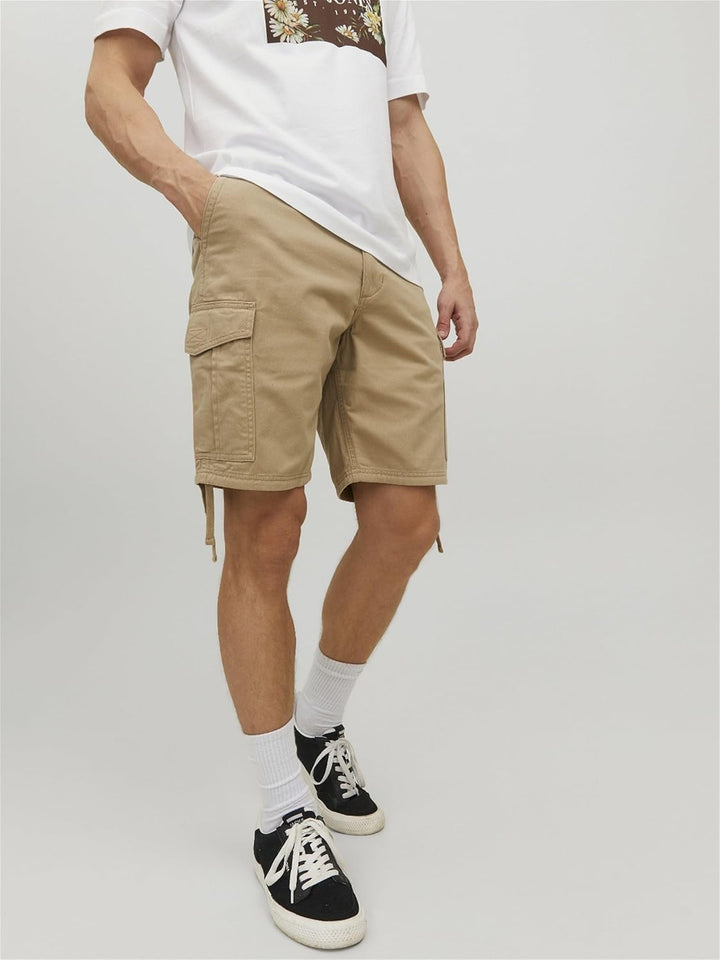 JACK & JONES Herren Cargoshorts Jpstmarley Jjcargo Shorts Ana Sn S Crockery, S Crockery