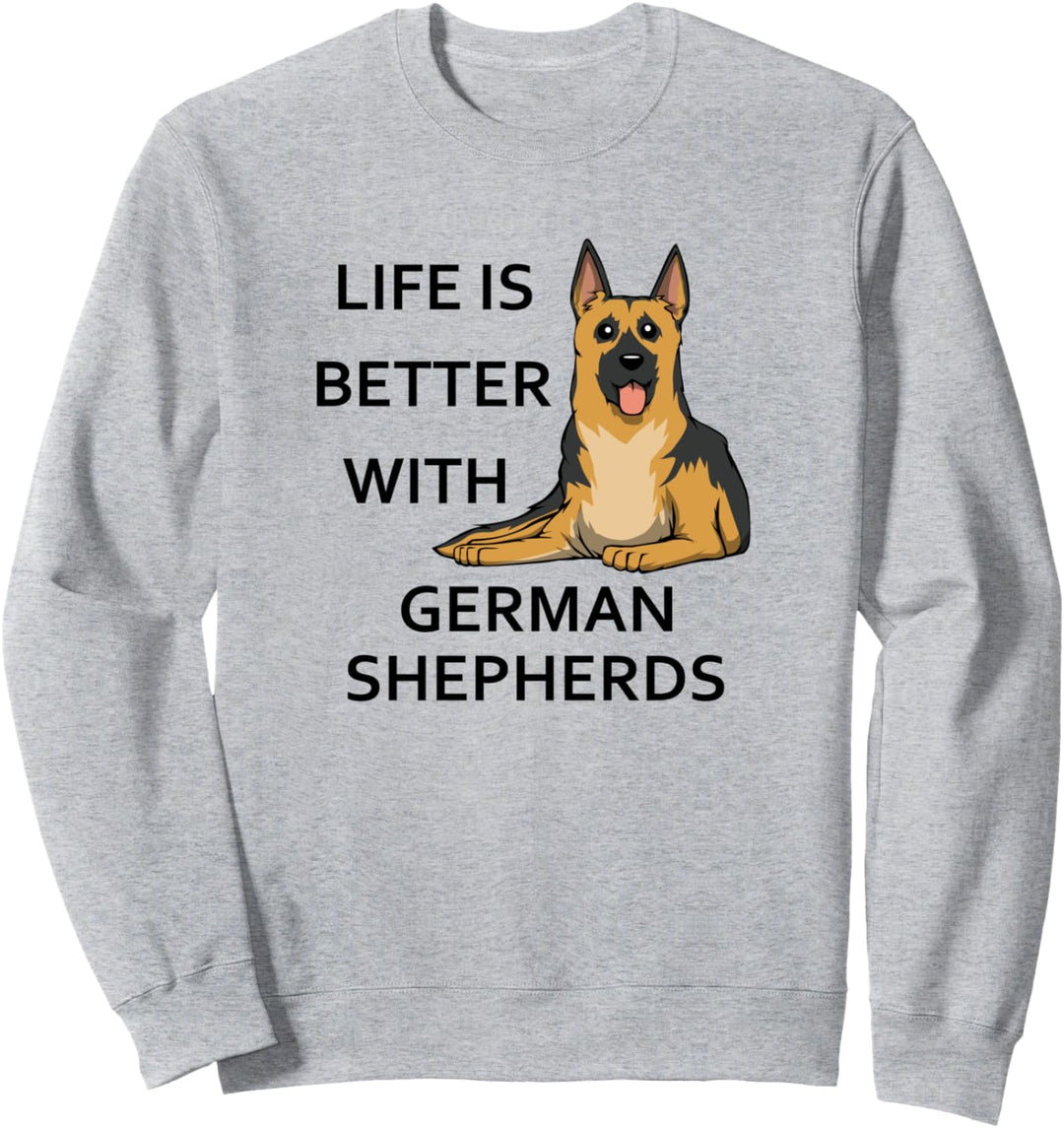 Schäferhund Hundehalter Niedlicher Spruch Sweatshirt