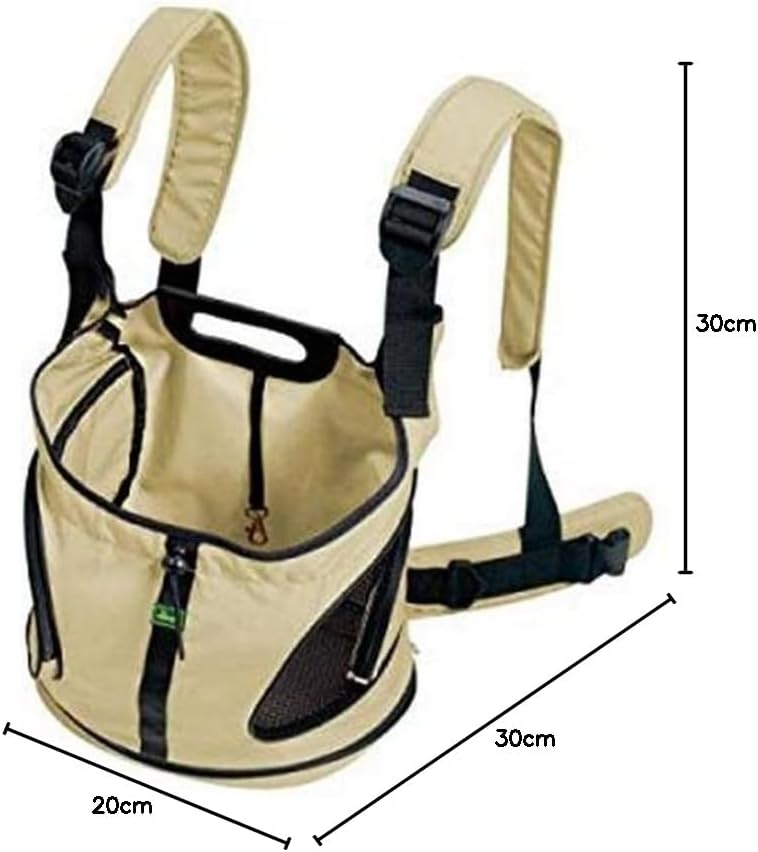 HUNTER KANGAROO Rucksack/Tragetasche, Hundetragetasche, Bauchtasche, kleine Hunde, Welpen 30 x 20 x