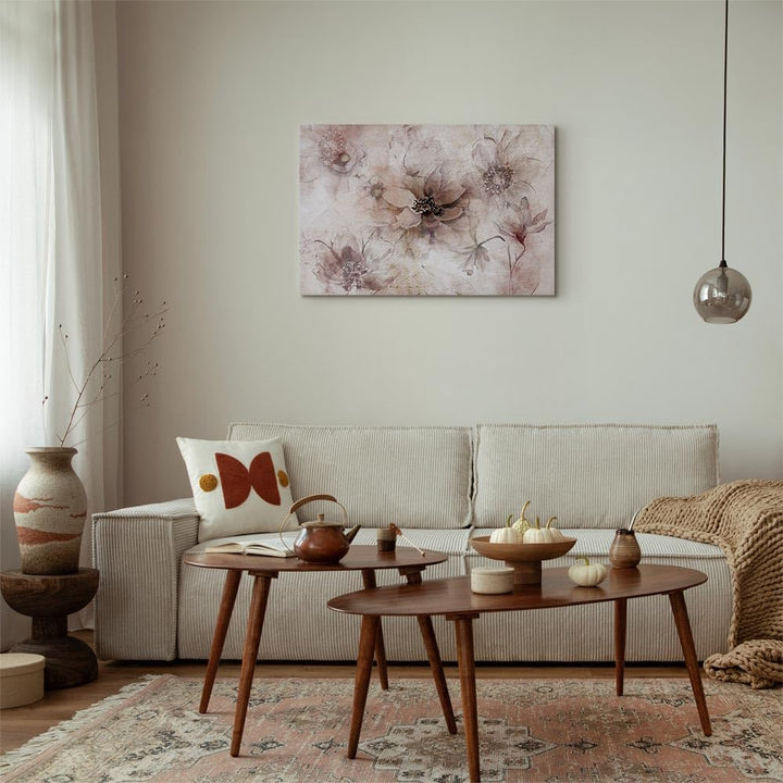murando Akustikbild Blumen Bilder Akustikschaum Hochleistungsschallabsorber Schallschutz Leinwand 1