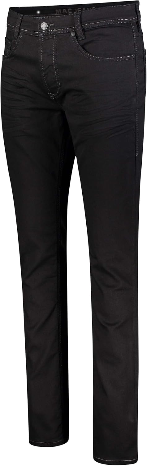 MAC Herren Straight Leg Jeanshose Jog'n Jeans 30W / 30L Black Black Clean, 30W / 30L Black Black Cle