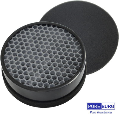 PUREBURG LV-H132 Ersatzfilter kompatibel mit Levoit LV-H132-Luftreinigern LV-H132-RF, 2 H13 HEPA-Luf