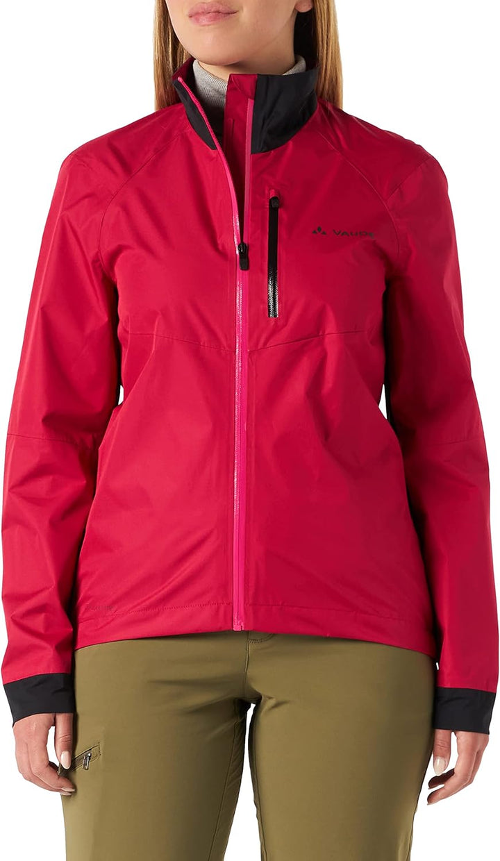 VAUDE Jacken Women's Kuro Rain Jacket 38 crimson red, 38 crimson red