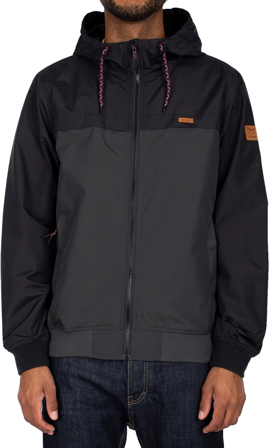 IRIEDAILY Achterdeck Jacke Herren M Schwarz, M Schwarz