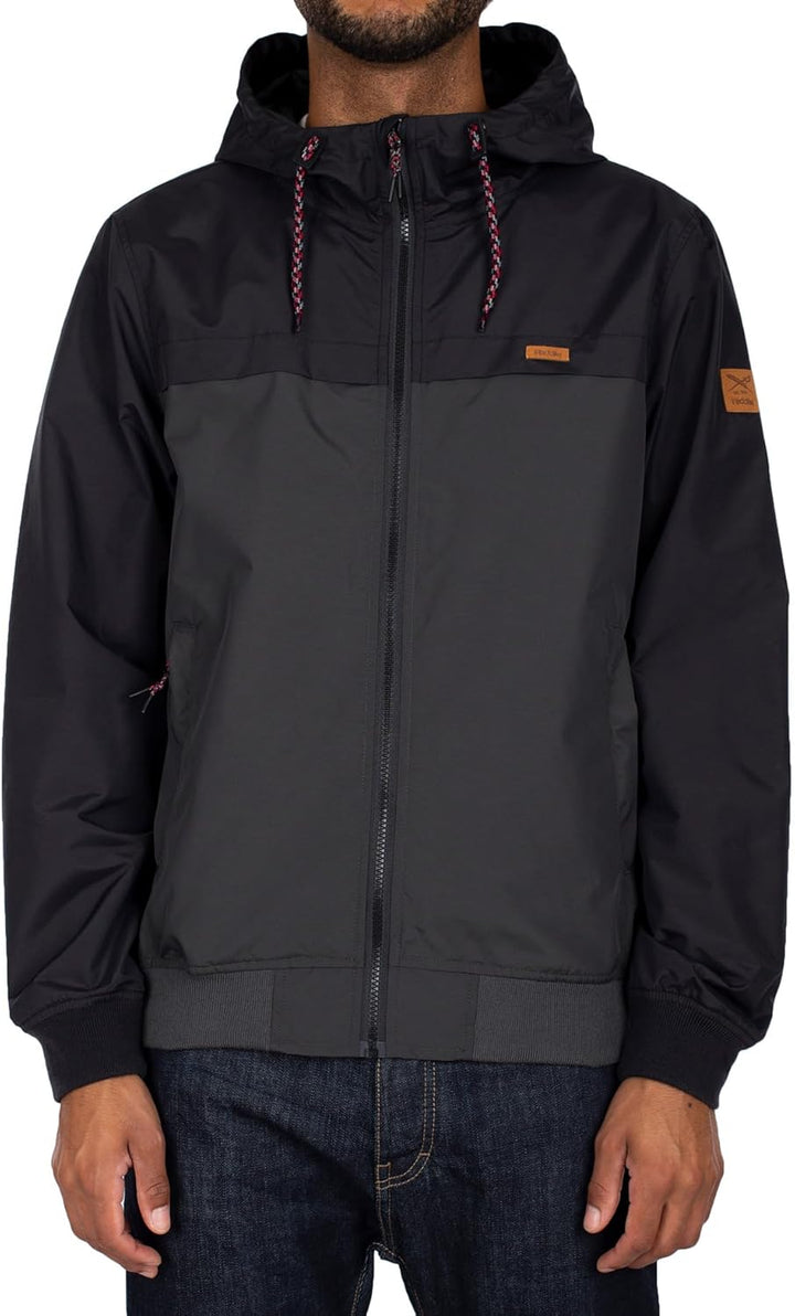 IRIEDAILY Achterdeck Jacke Herren M Schwarz, M Schwarz