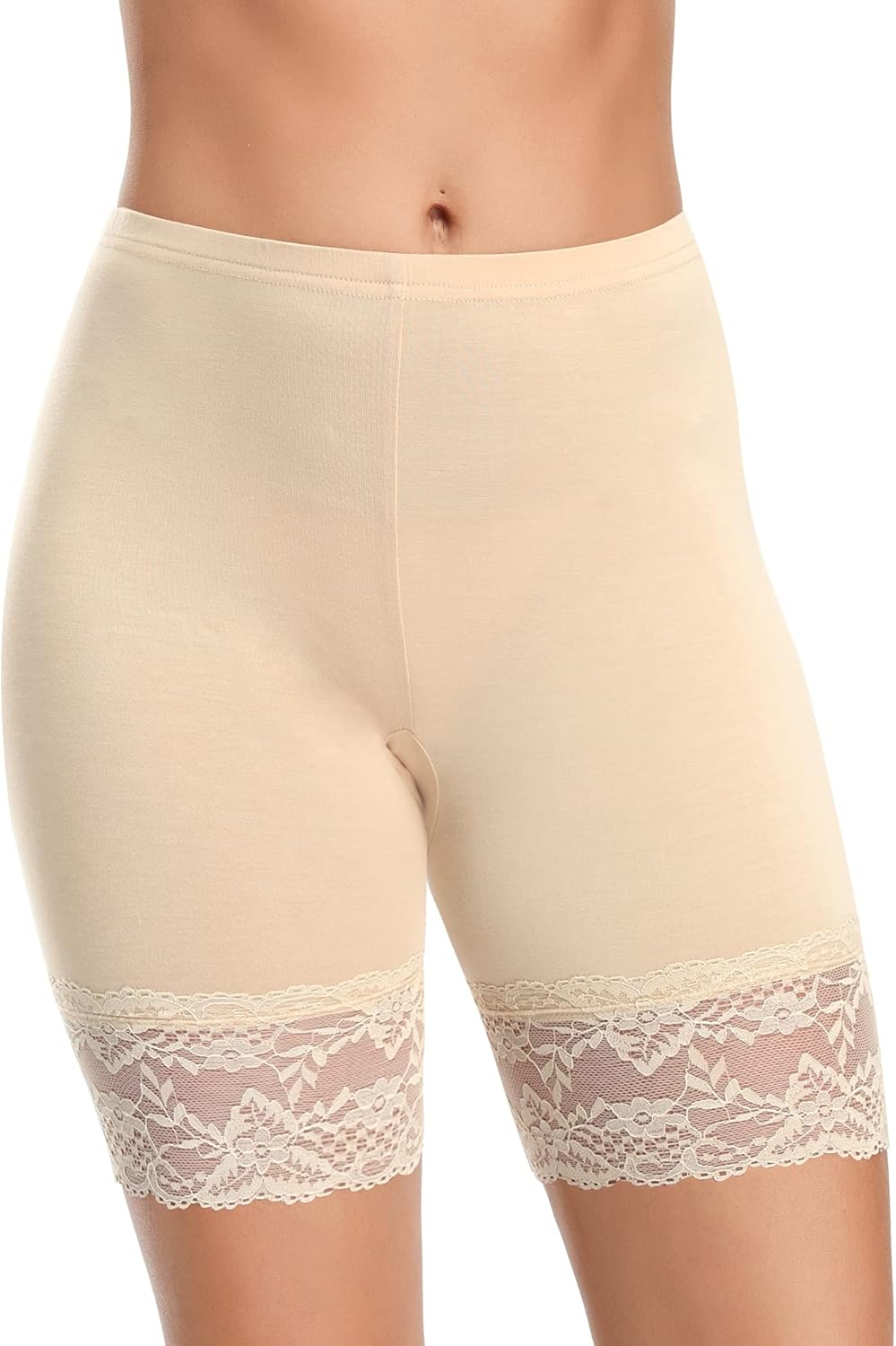 YARRCO Damen Unterhosen Radlerhose Unter Hose Kurz Hohe Taille für Rock Kleid Sommer Boxershorts Unt