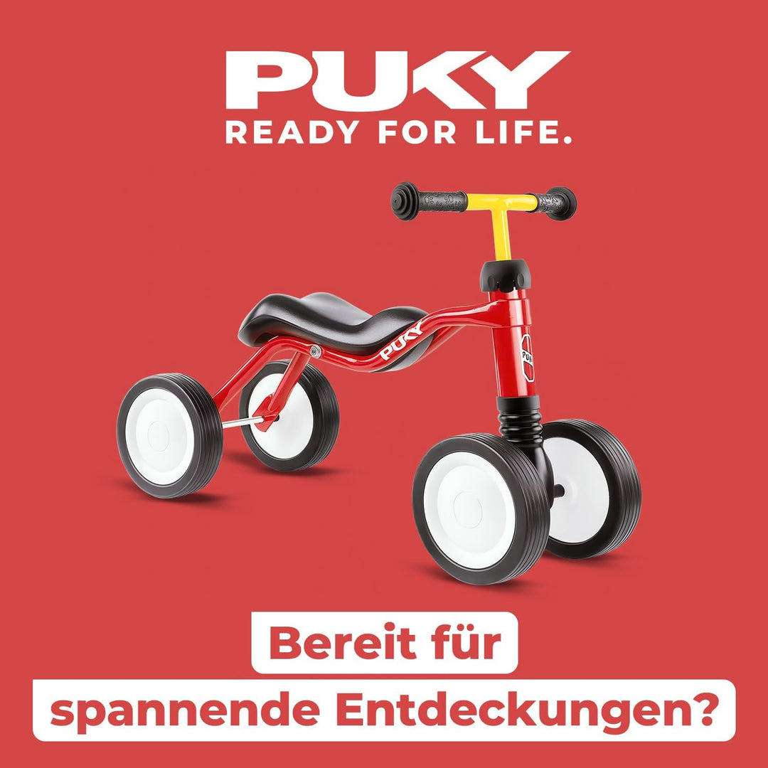 PUKY WUTSCH | Sicheres Rutschfahrzeug | Kinder Laufrad ab 1 Jahr | Mit Pendelachse | Sicherheitslenk